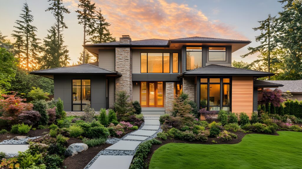luxury home with beautiful landscape - How to sell your home fast.