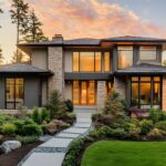 luxury home with beautiful landscape - How to sell your home fast.